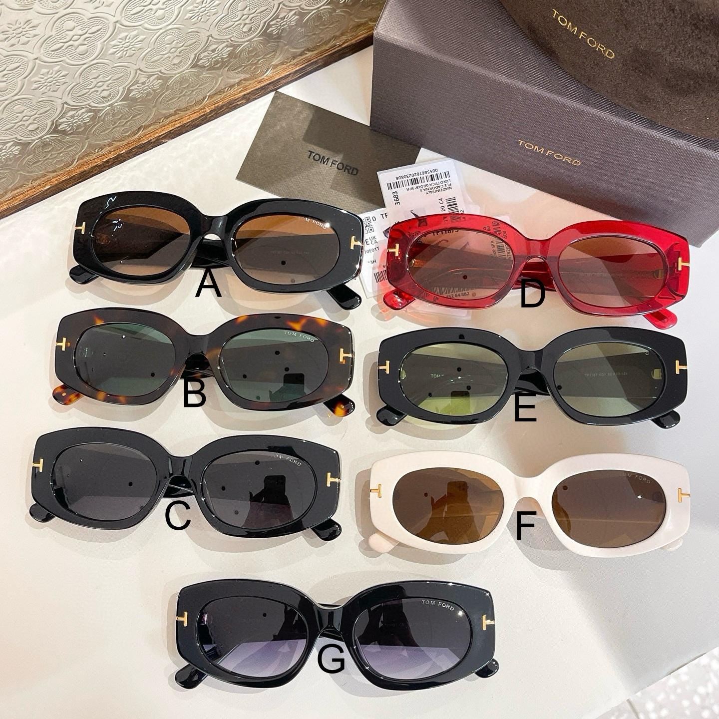 톰포드 Tom Ford TF1187 49口22-145