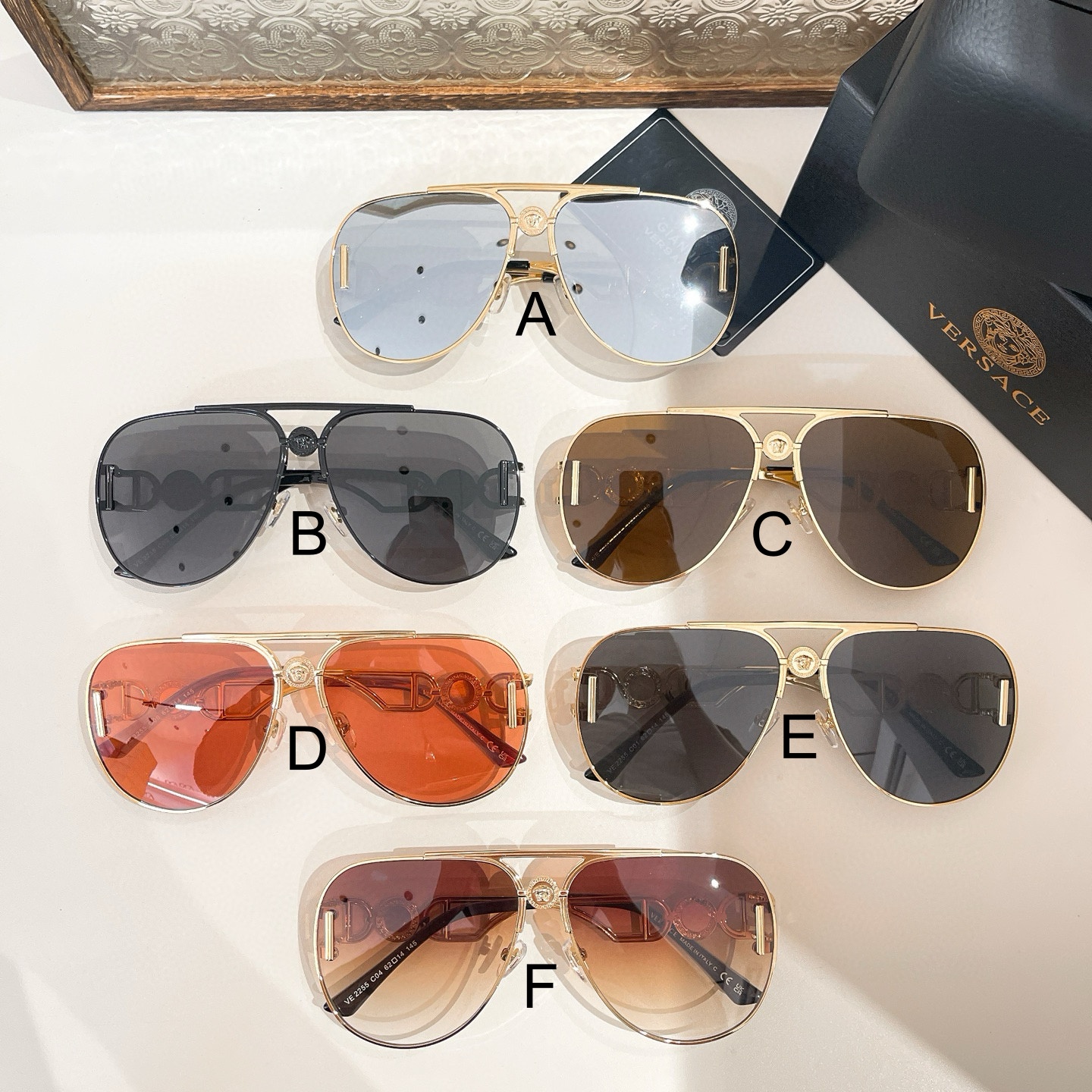 베르사체 Versace VE 2255 62口14-145