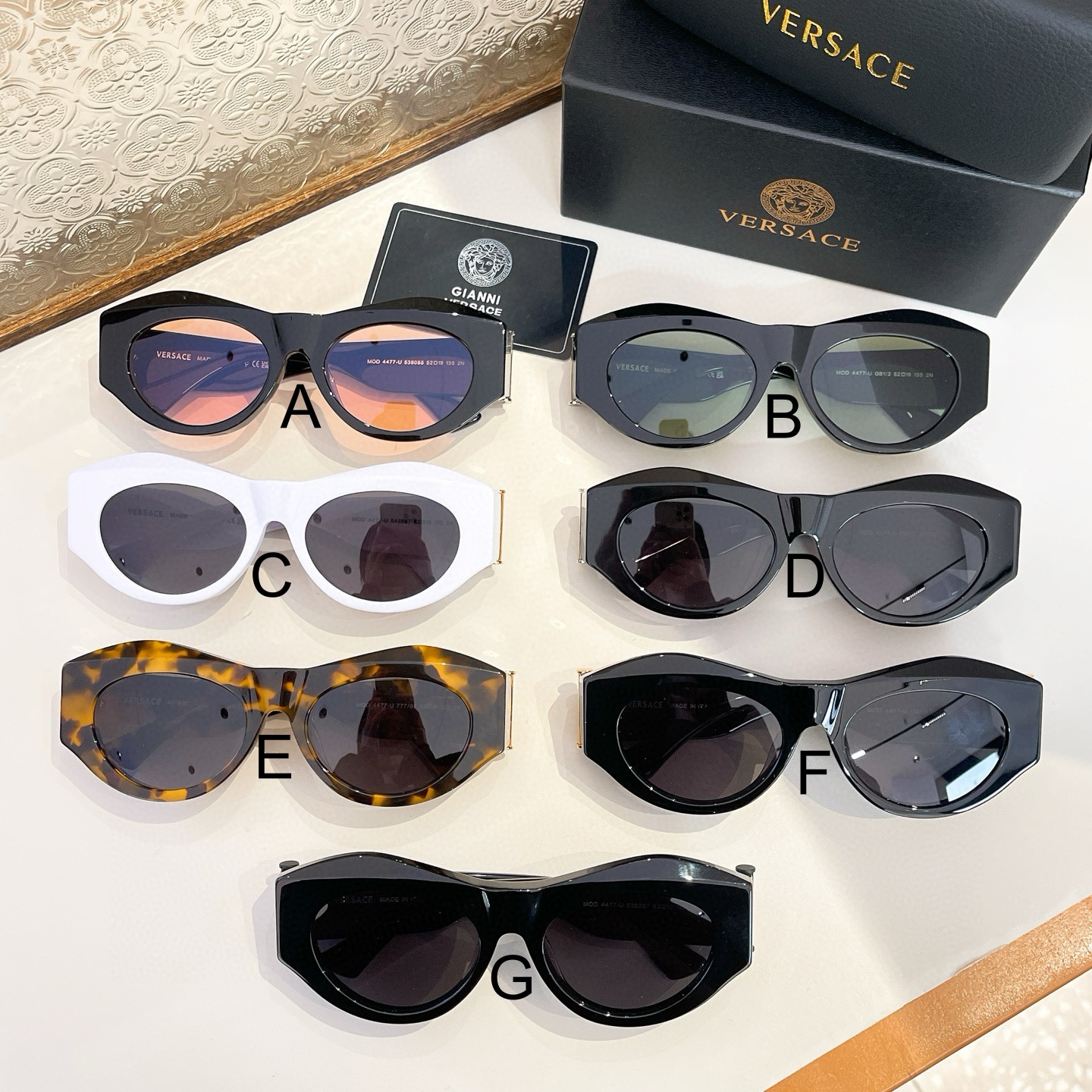 베르사체 Versace VE 4477-U 52口19-135