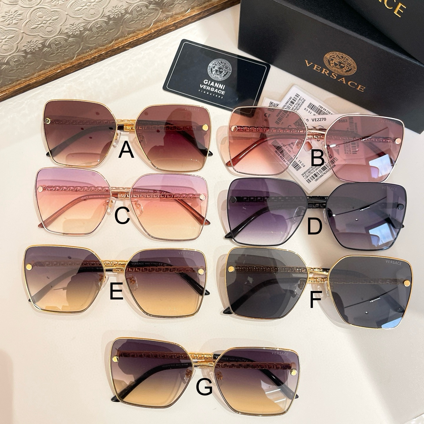 베르사체 Versace VE2270 56口18-140