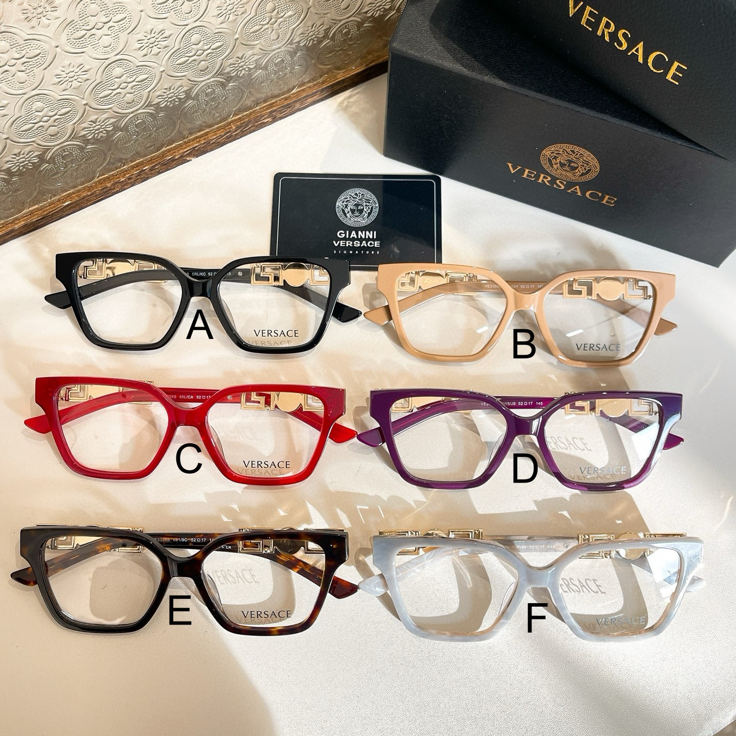베르사체 Versace VE3358B 52口19-140
