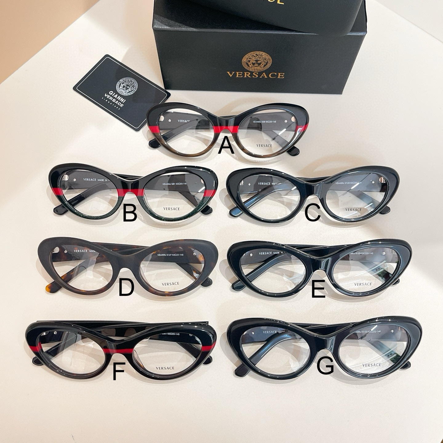 베르사체 Versace VE4455U 53口20-145