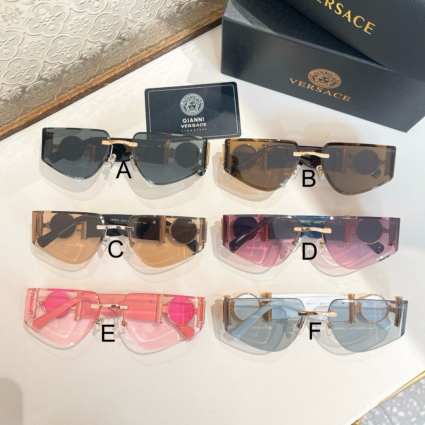베르사체 Versace VE6773 63口17-138