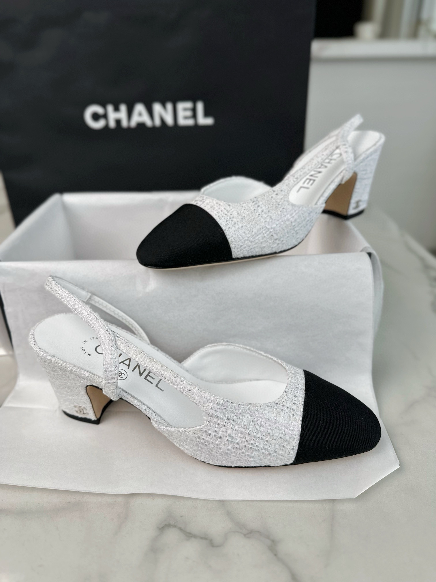 샤넬 CHANEL G31318 Slingbacks 슬링