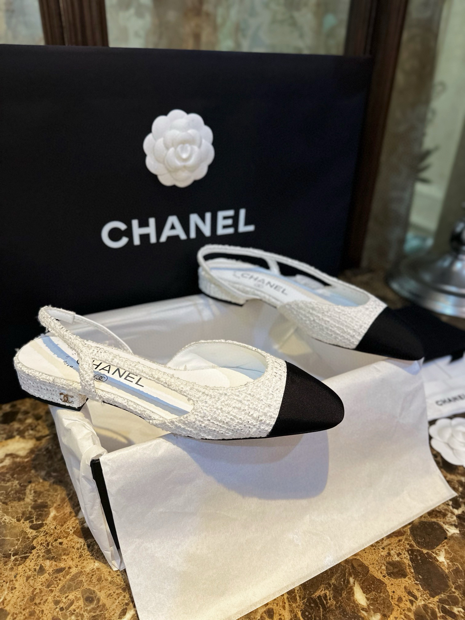 샤넬 CHANEL G31319 Slingbacks 슬링