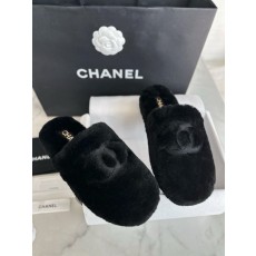 샤넬 CHANEL 24B 슬리퍼 Black