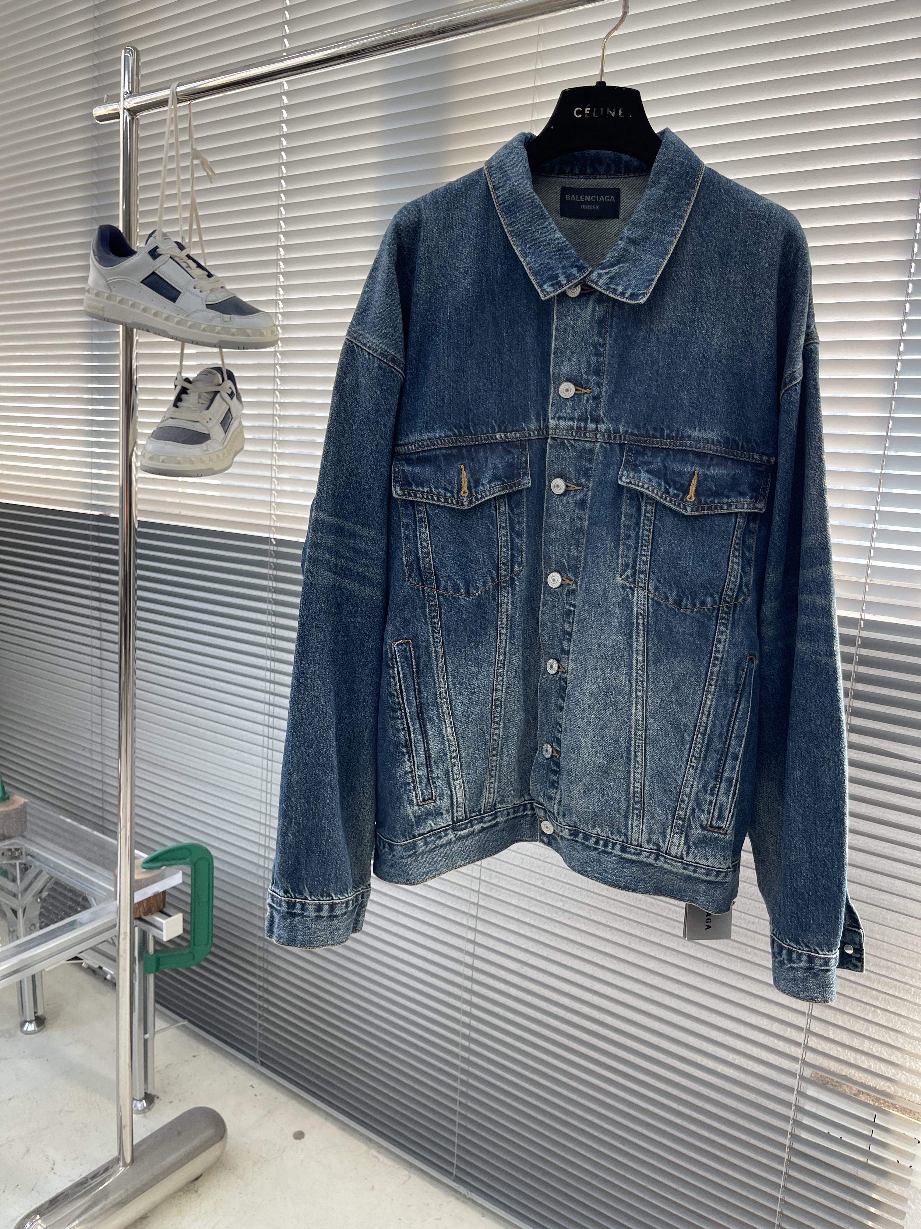 발렌시아가 Balenciaga 데님 재킷