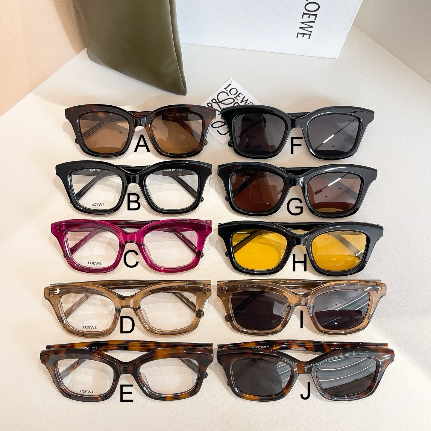 로에베 Loewe LW50047I 48口20-135