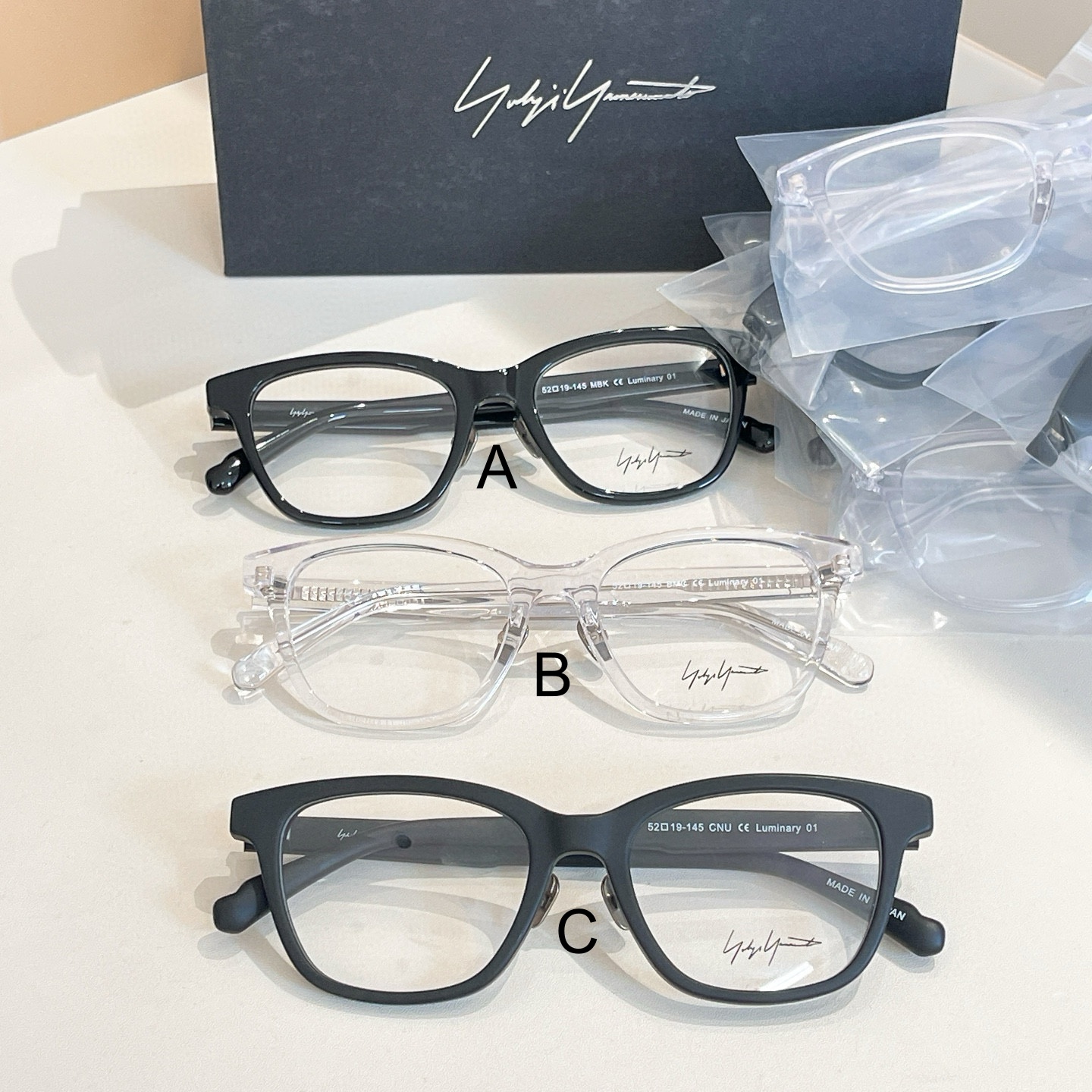 Yohji Yamamoto Luminary 01 52口19-145