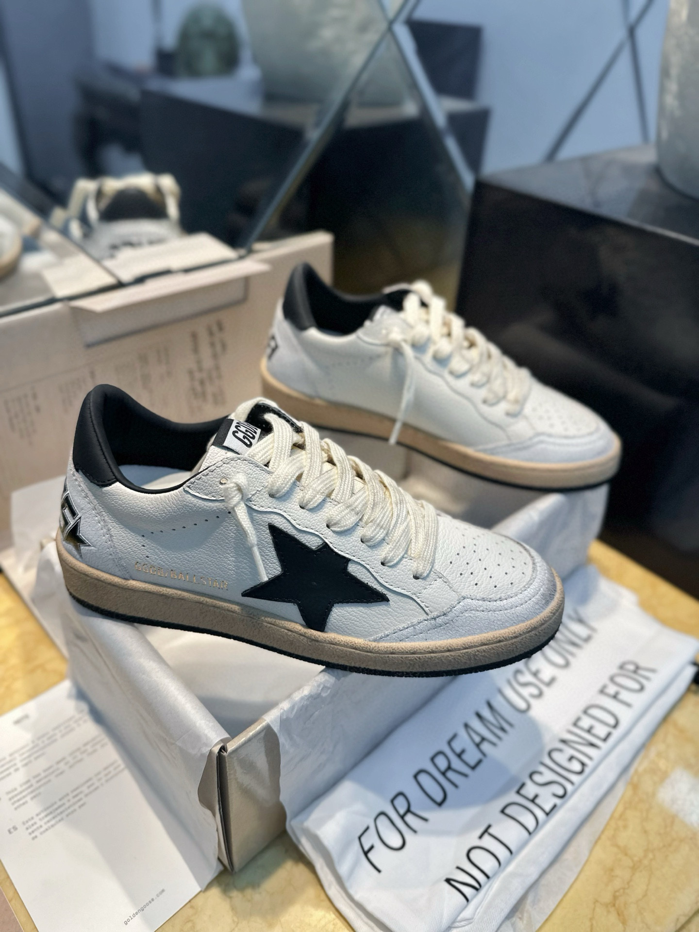 골든구스 Golden Goose Ball star 스니커즈 Black