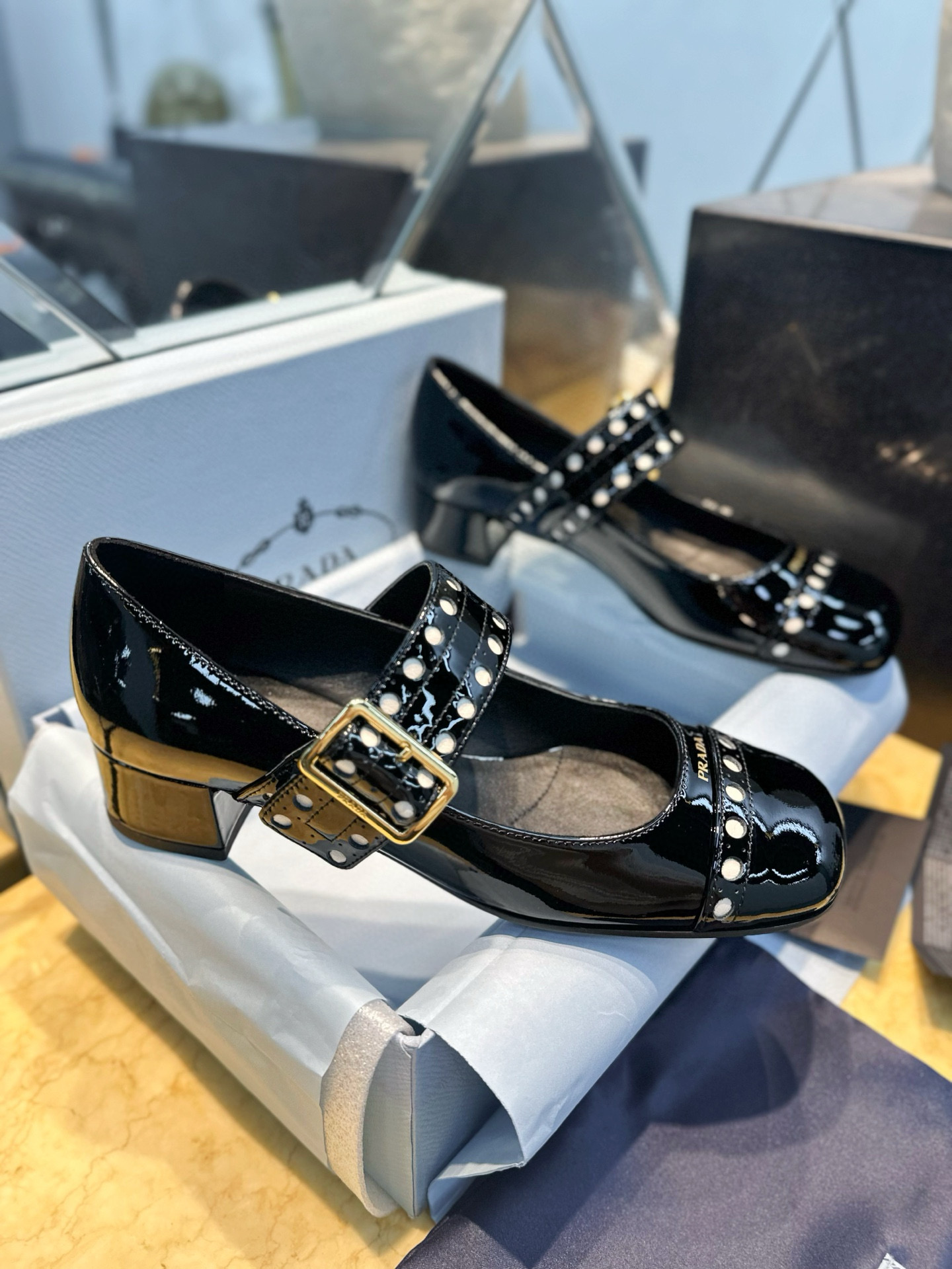 프라다 Prada 메리제인