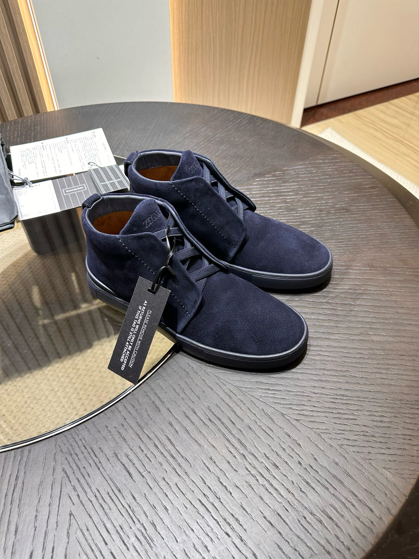 제냐 Zegna Triple StitchTM 스니커즈