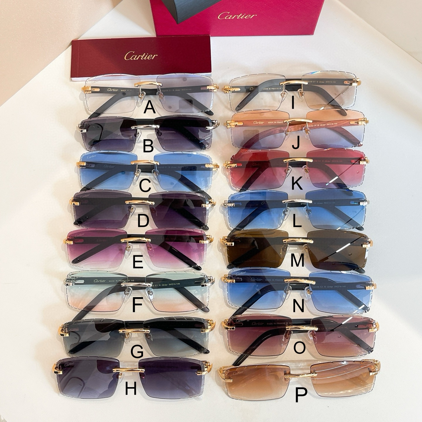 까르띠에 Cartier CT0243S 59口16-145