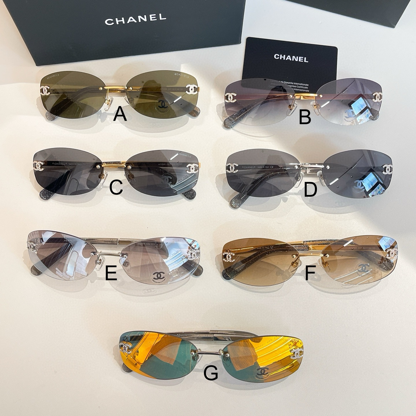 샤넬 Chanel A71559 62口16-145