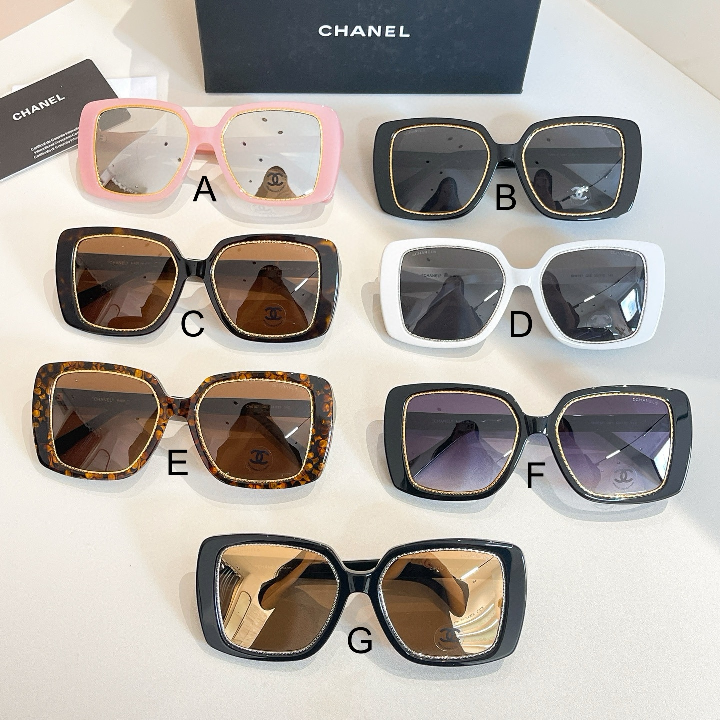 샤넬 Chanel CH9157 53口19-142