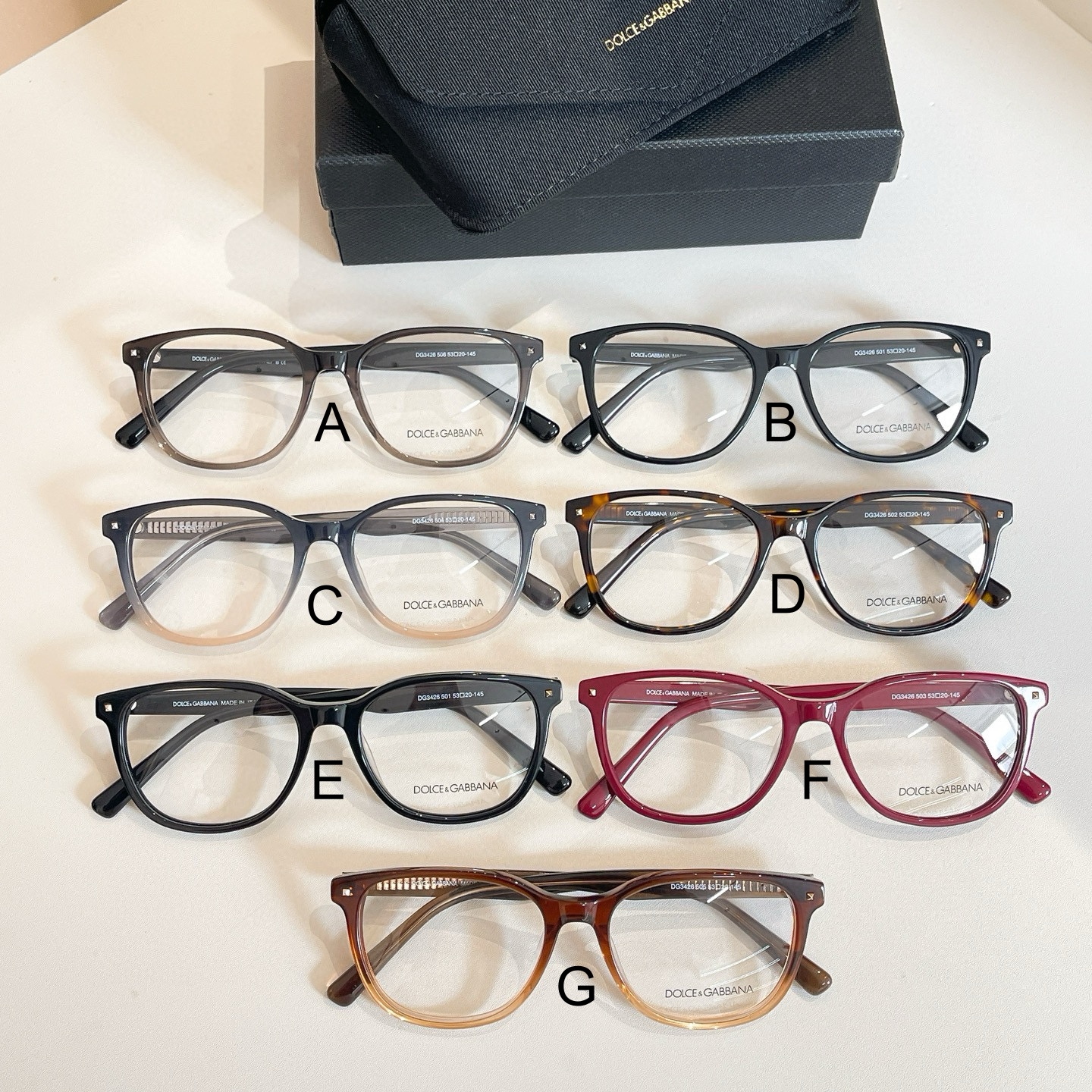 돌체앤가바나 Dolce&Gabbana DG3426 53口20-145