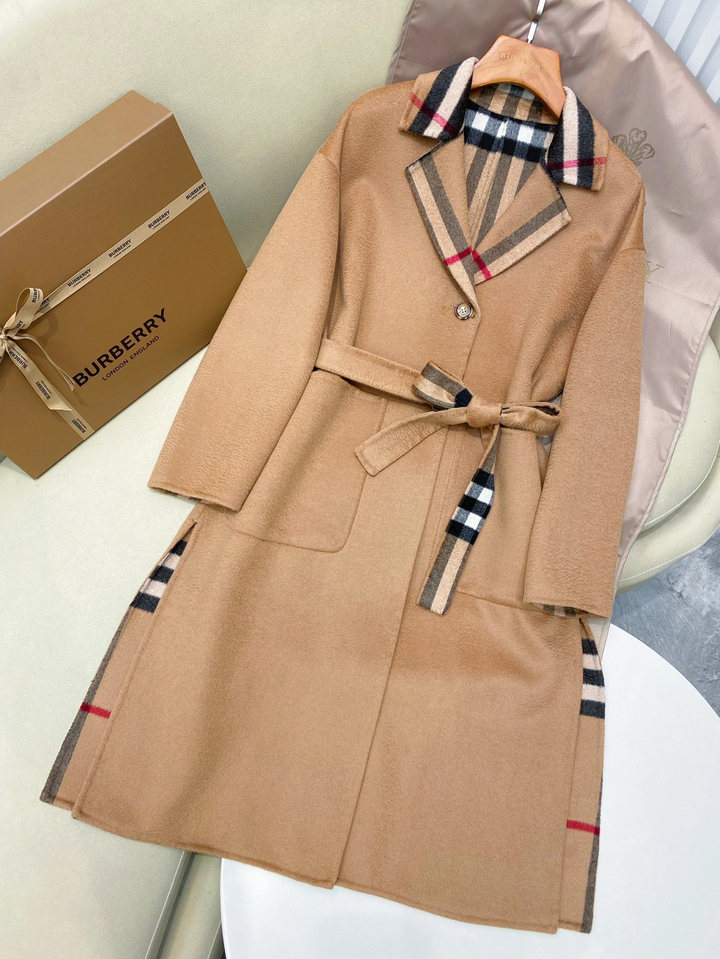 버버리 Burberry 양면 코트