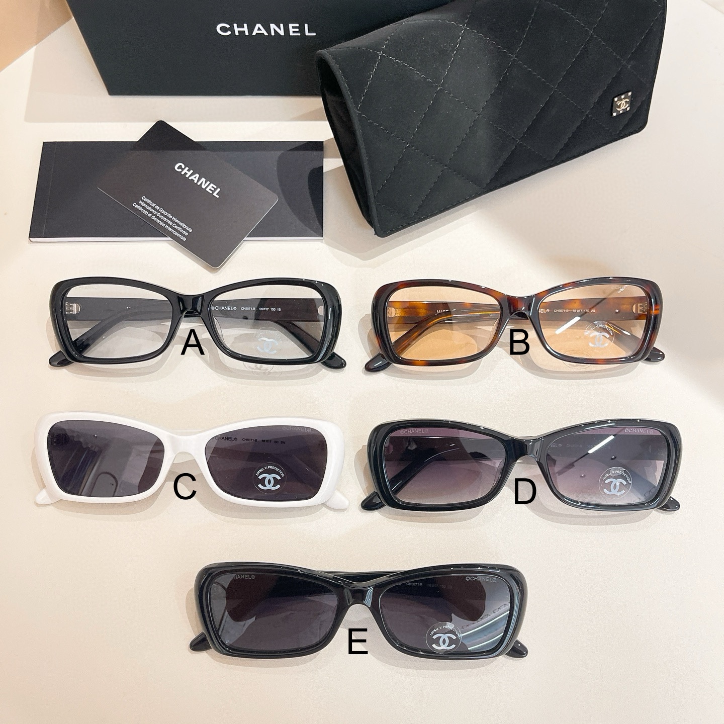 샤넬 Chanel CH5071-B 56口17-150