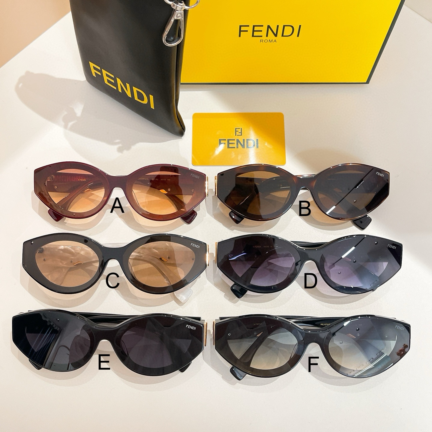 펜디 FENDI FOL127V1PF1U7G 63口15-140