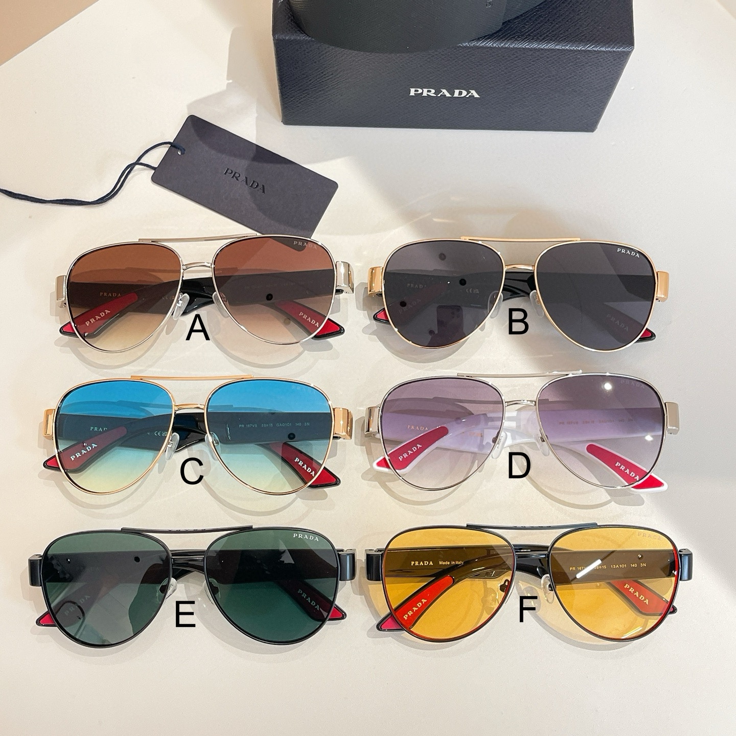 프라다 Prada PR 167VS 59口15-140