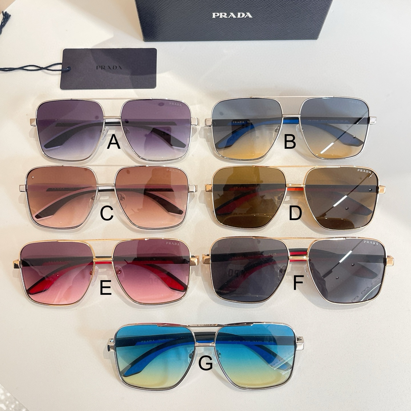 프라다 Prada PR 174V 61口14-140