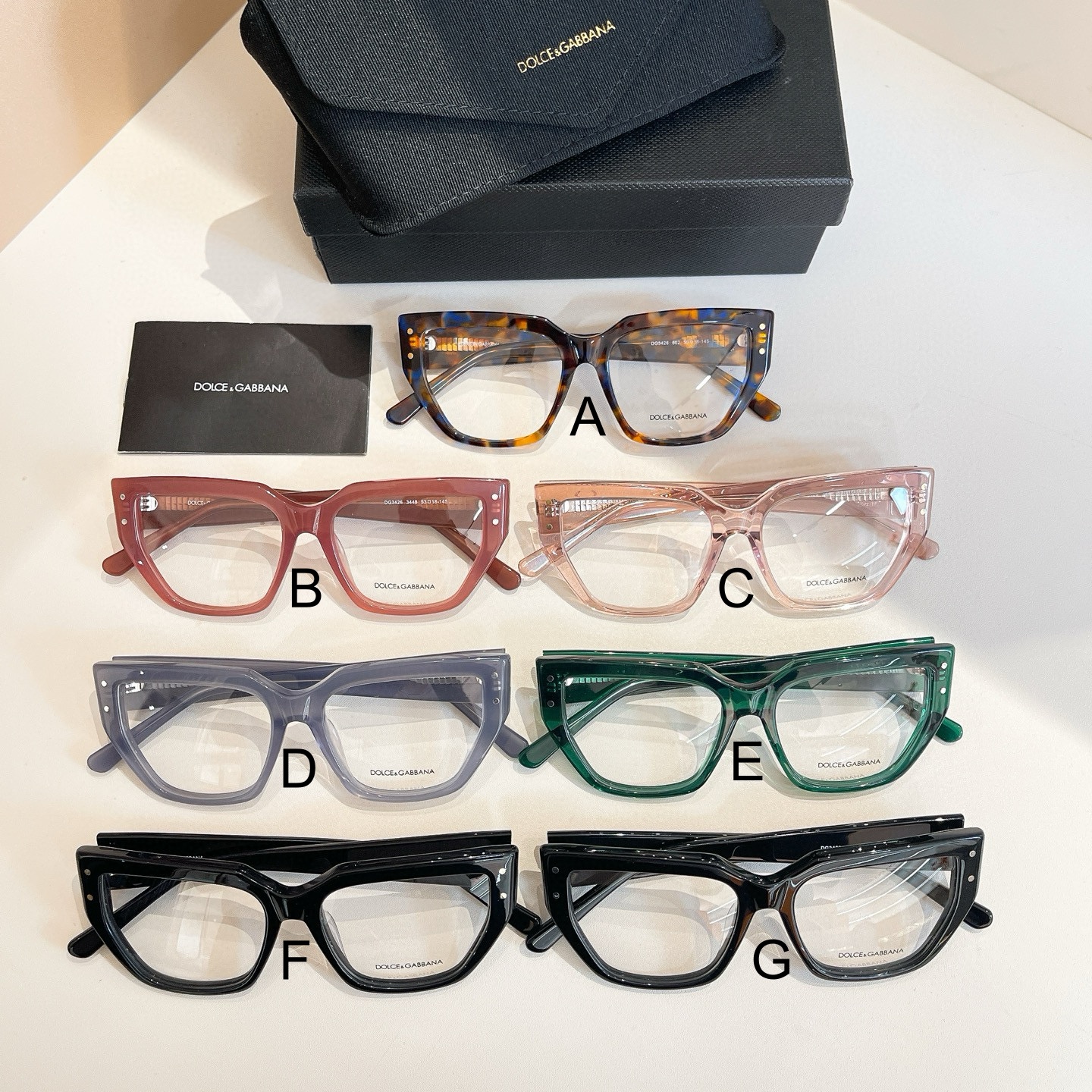 DOLCE&GABBANA DG3426 53口18-145