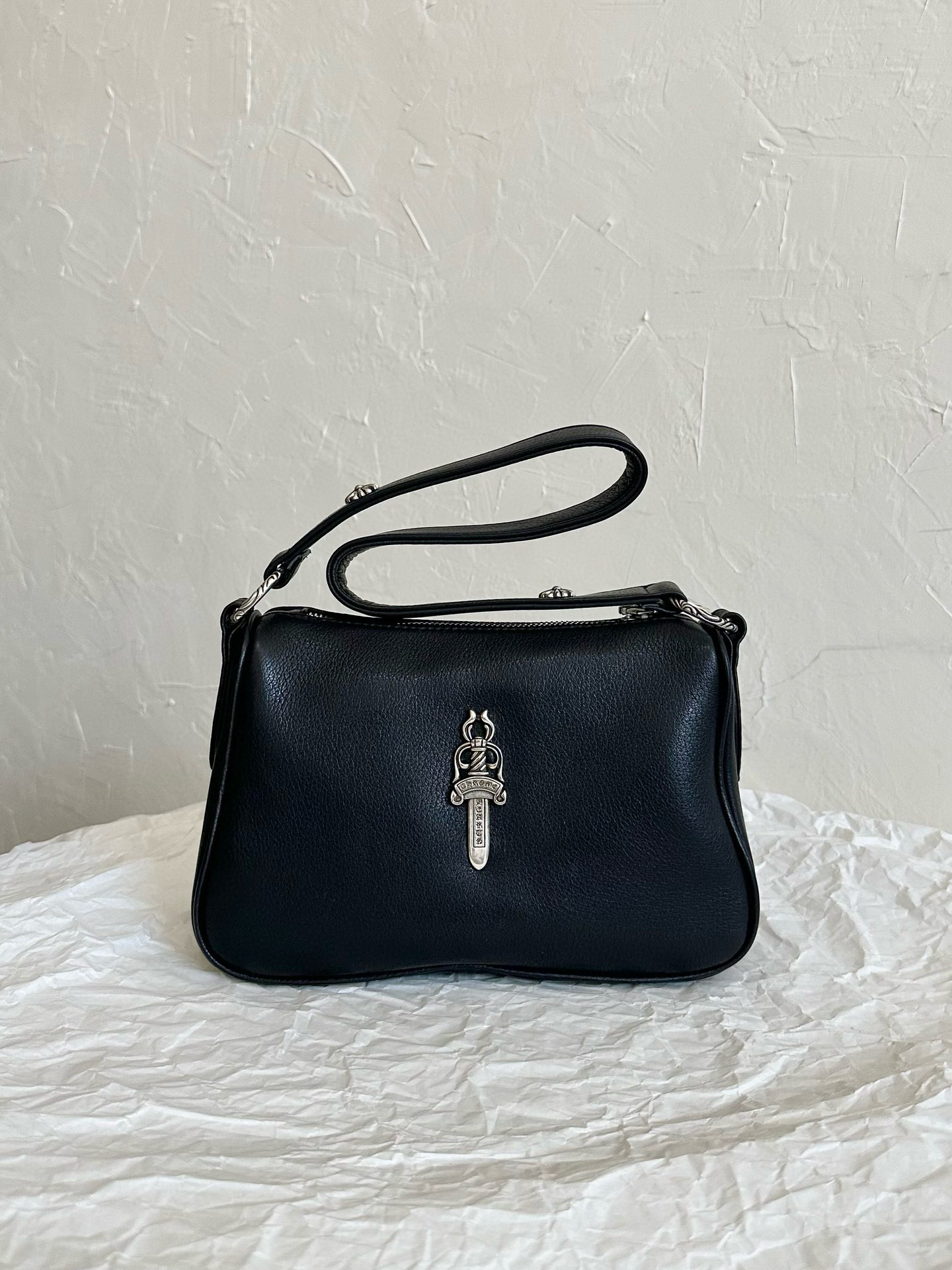 크롬하츠 Chrome Hearts 숄더백 925 실버 장식 3001 23cm