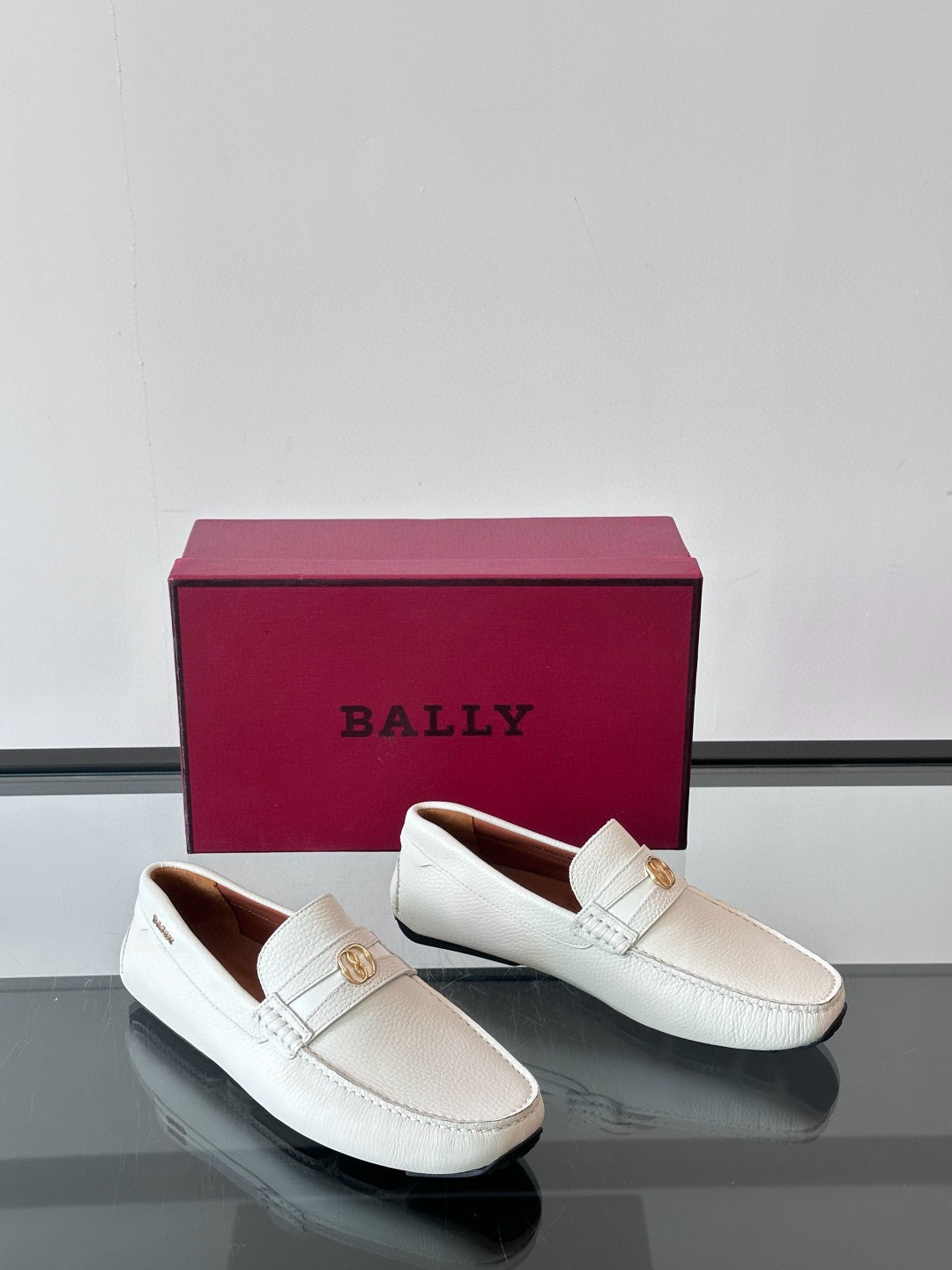 발리 Bally 로퍼 White