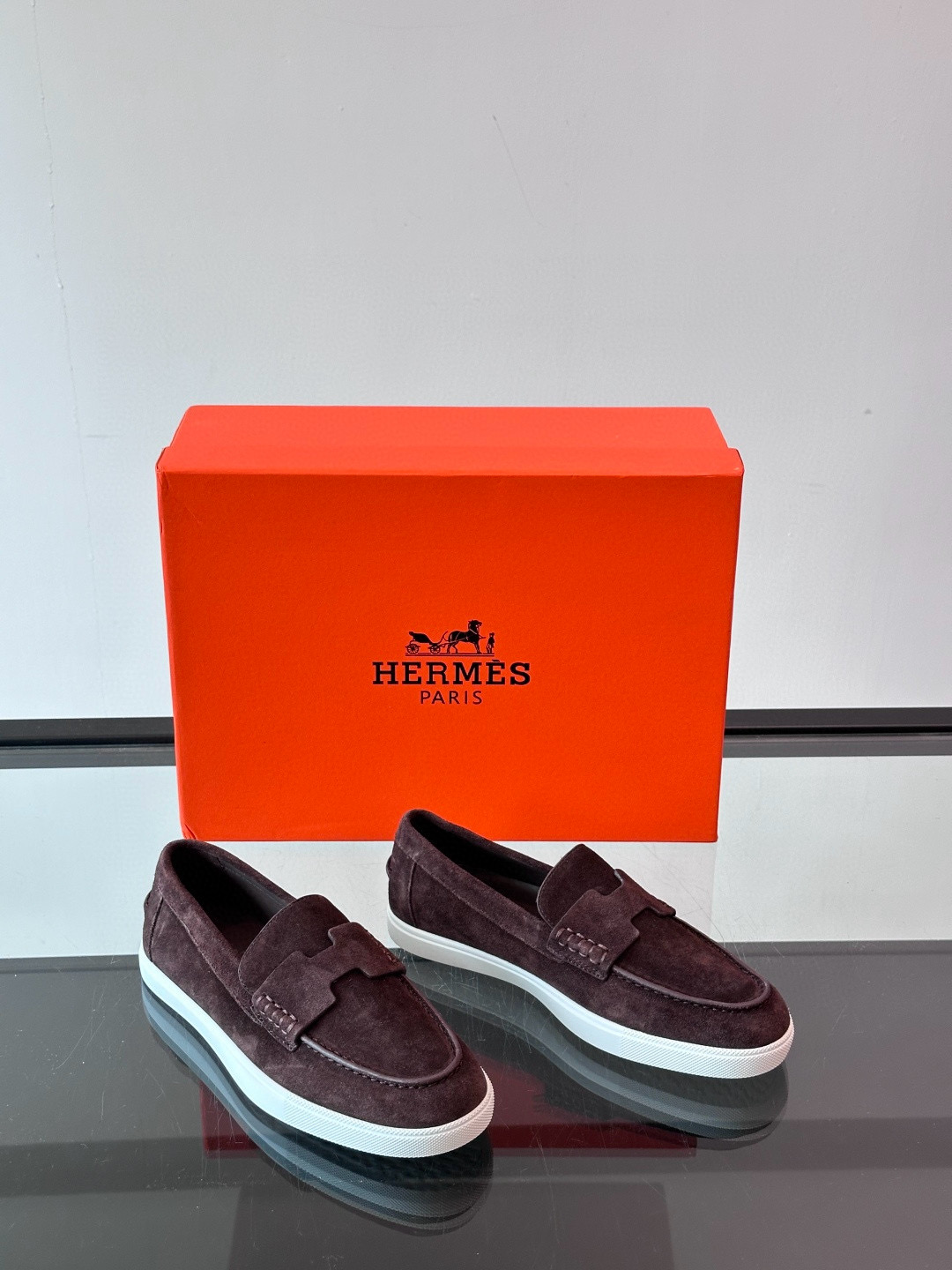 에르메스 Hermes Job 로퍼 슈즈