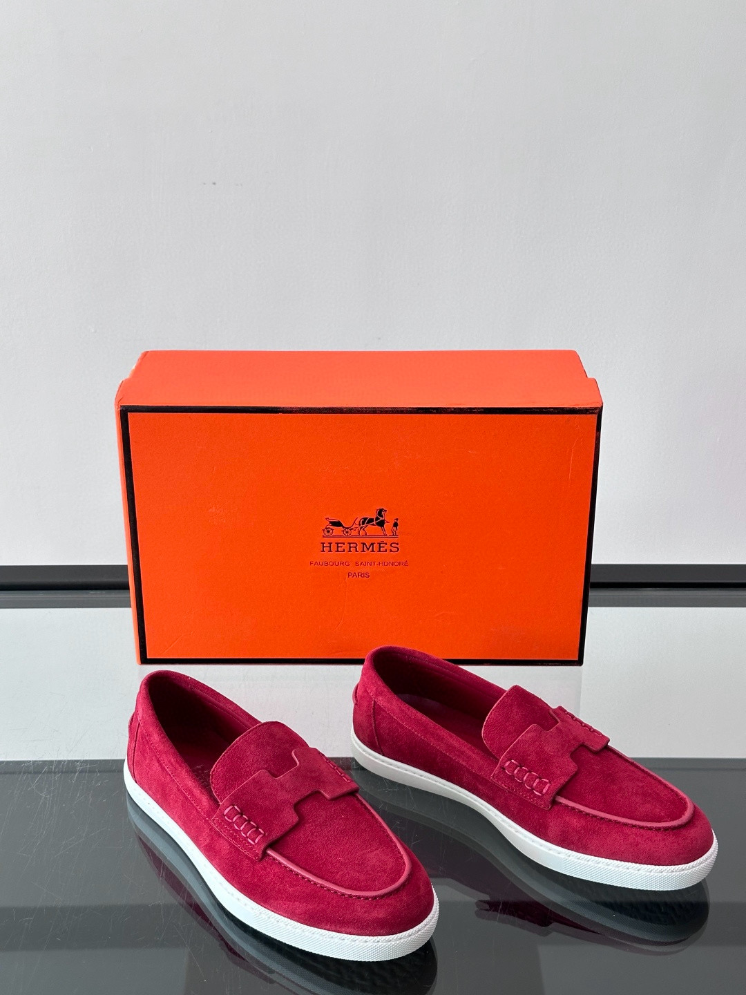 에르메스 Hermes Job 로퍼 슈즈