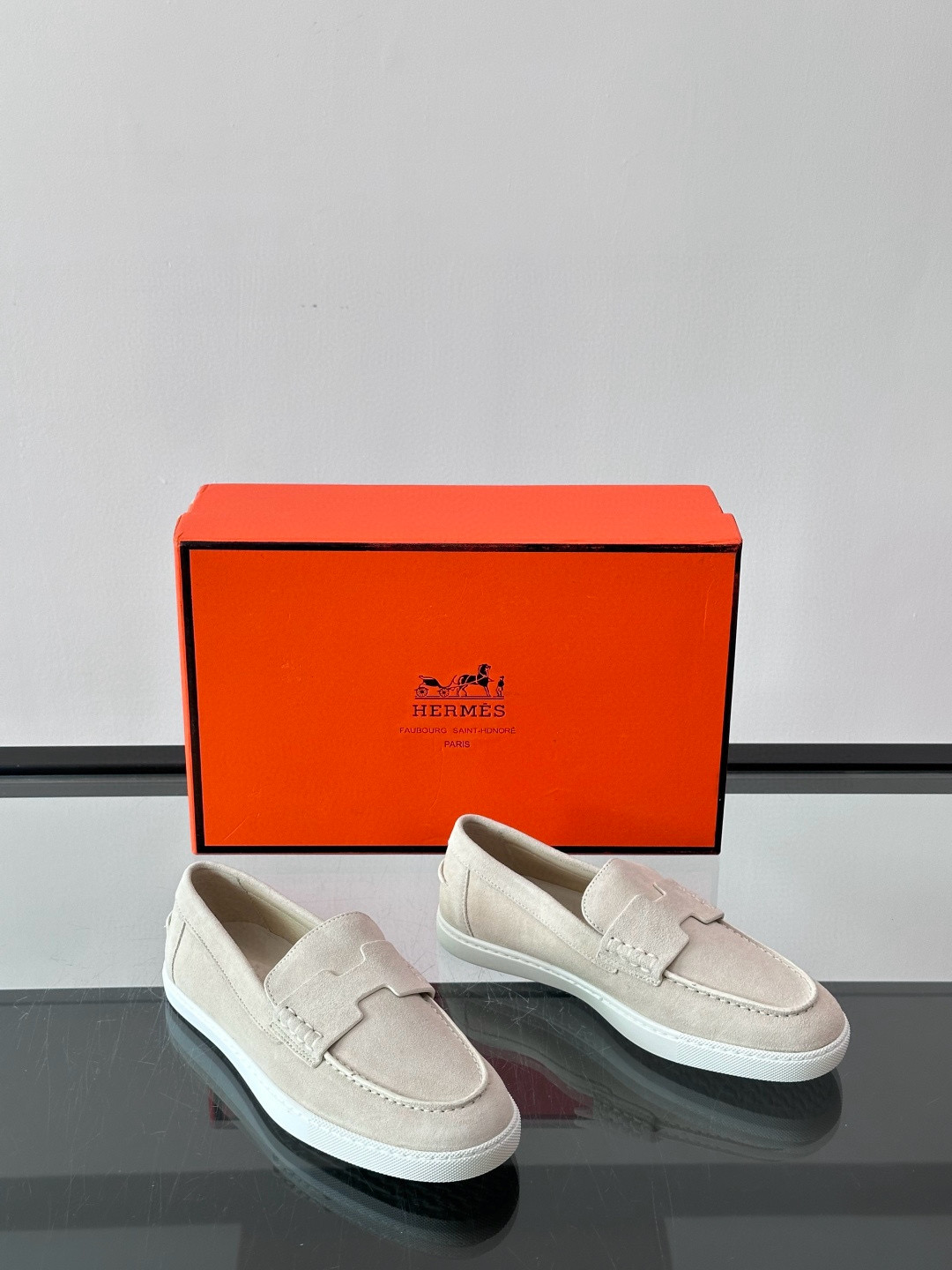 에르메스 Hermes Job 로퍼 슈즈