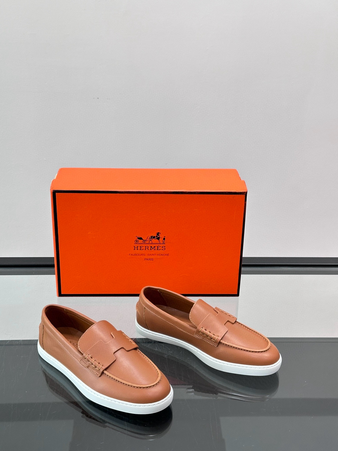 에르메스 Hermes Job 로퍼 슈즈