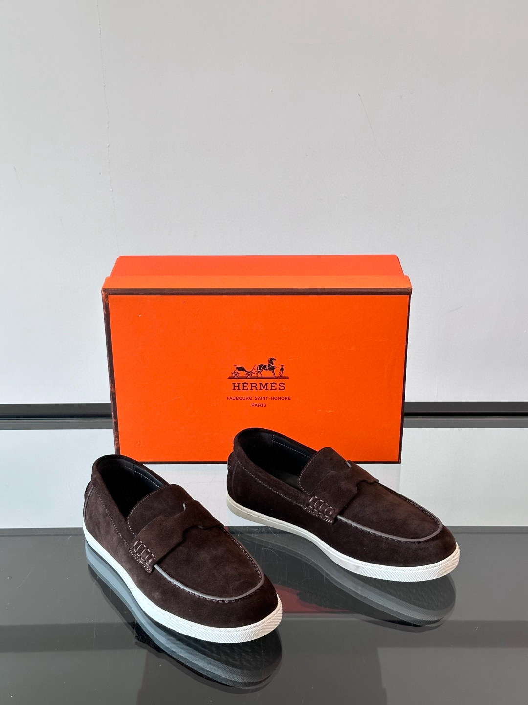 에르메스 Hermes Job 로퍼 슈즈