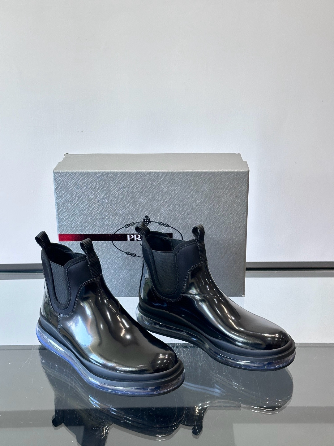 프라다 Prada 앵클 부츠