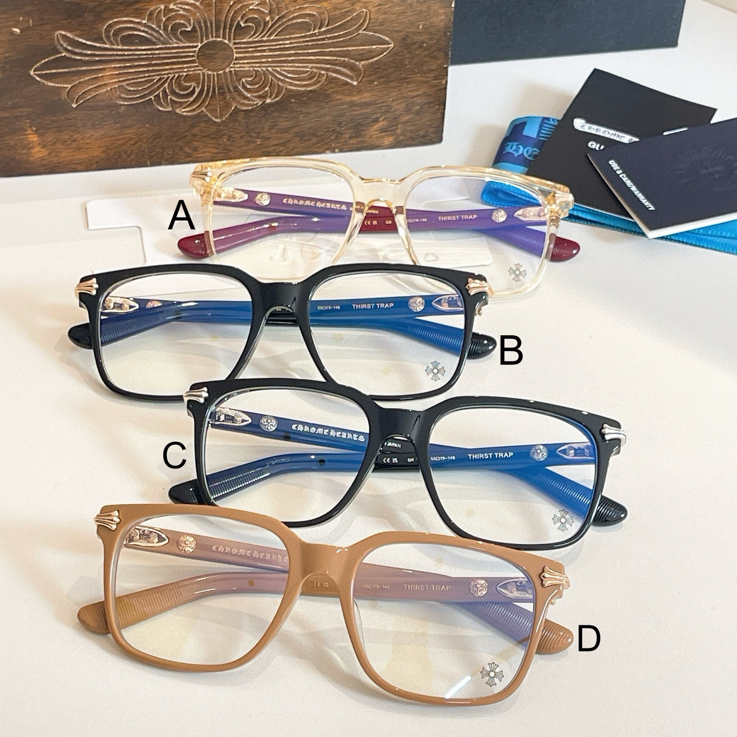 크롬하츠 Chrome Hearts THIRST TRAP 55口19-146