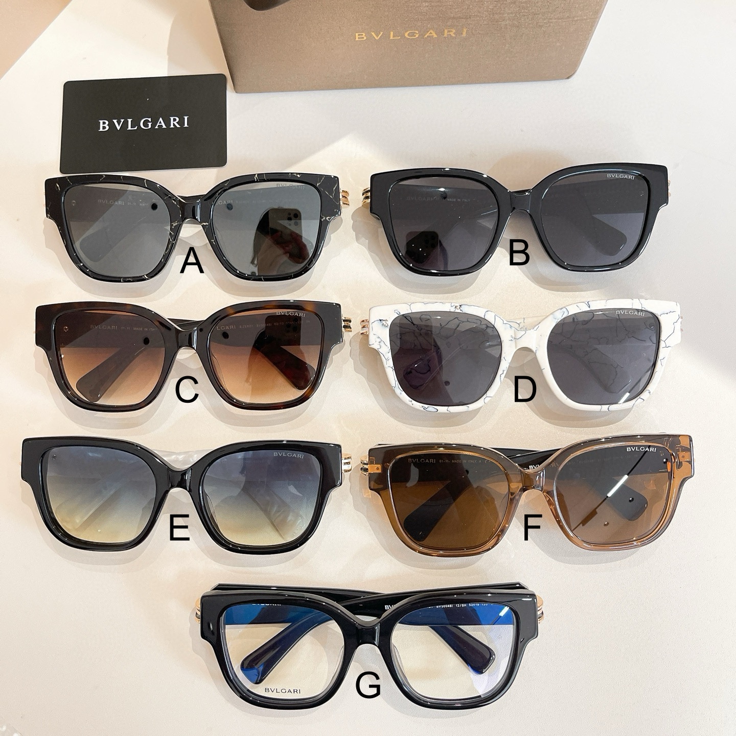 BVLGARI BV50046I 52口19-130