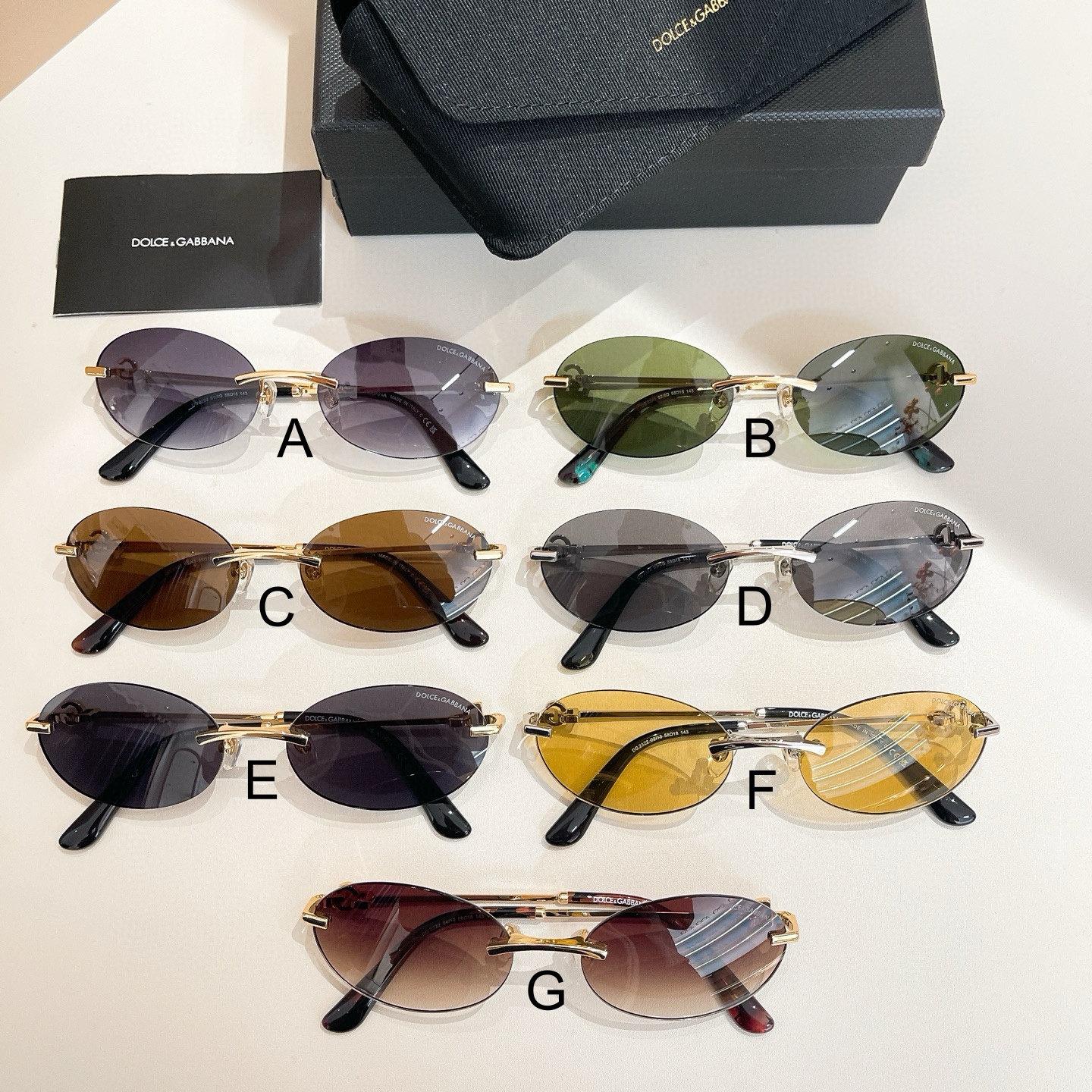 DOLCE&GABBANA DG2322 58口18-143