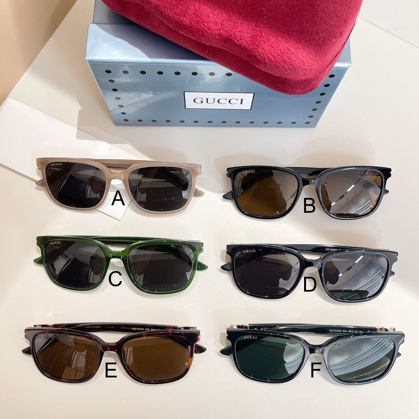 구찌 Gucci GG 1505S 58口18-145