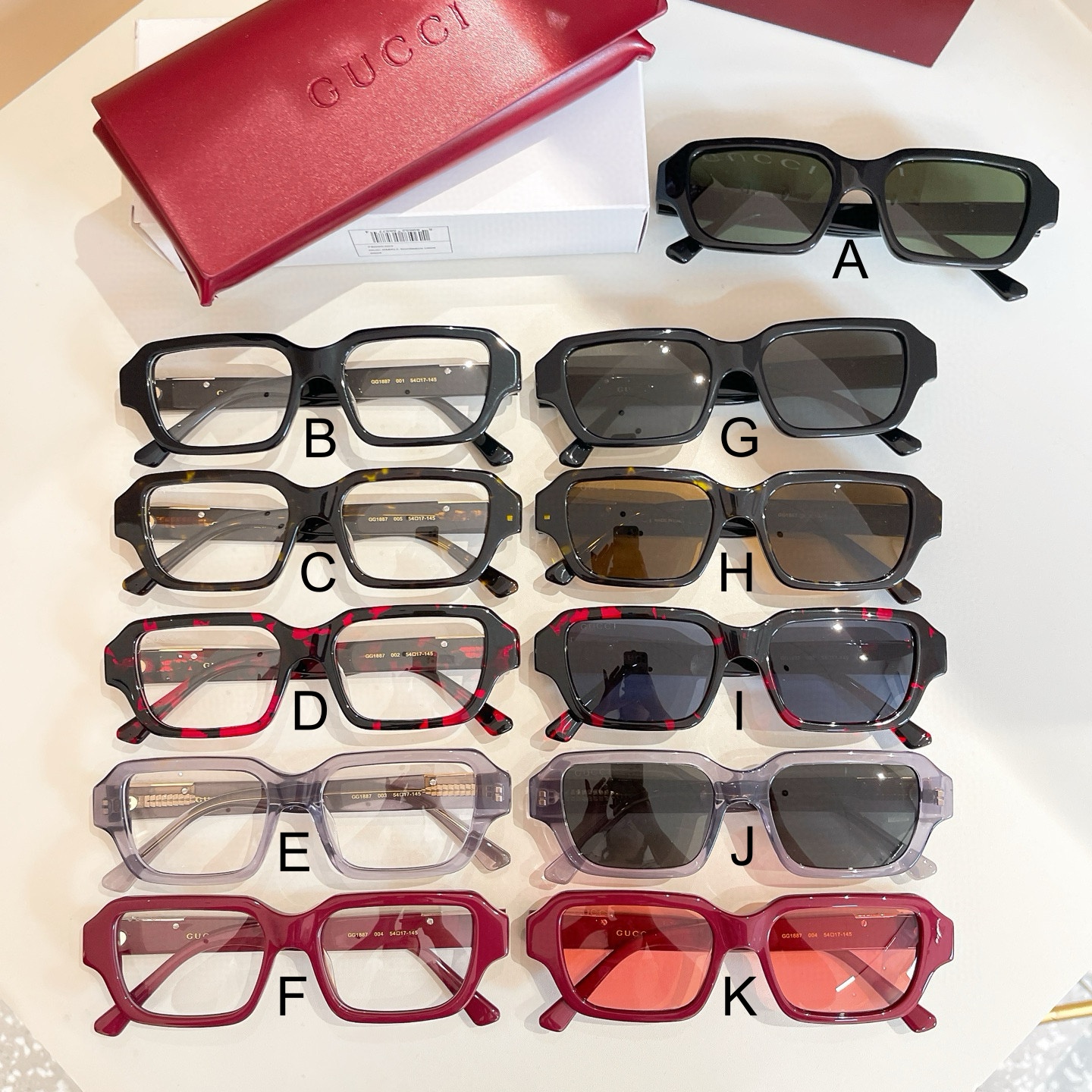 구찌 Gucci GG1887 54口17-145