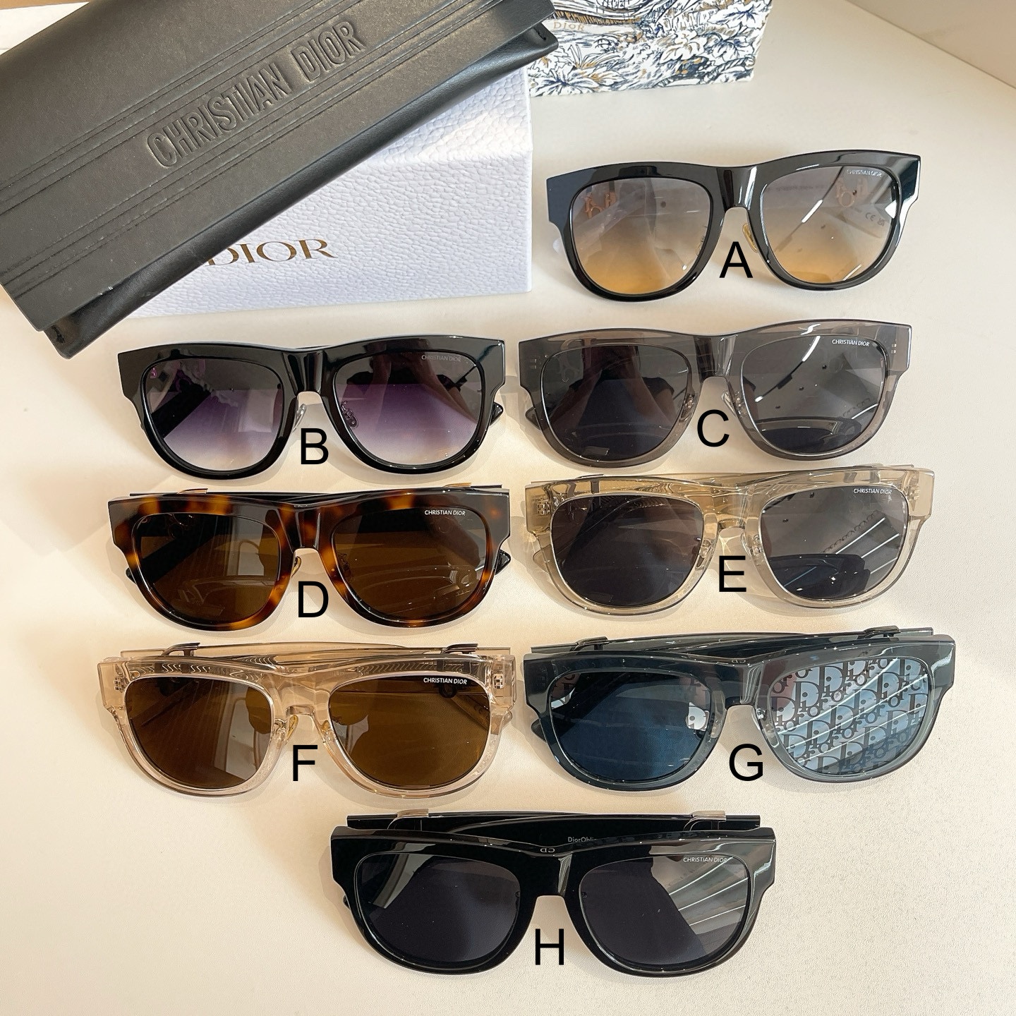 디올 Dior Oblique S4F 55口19-150