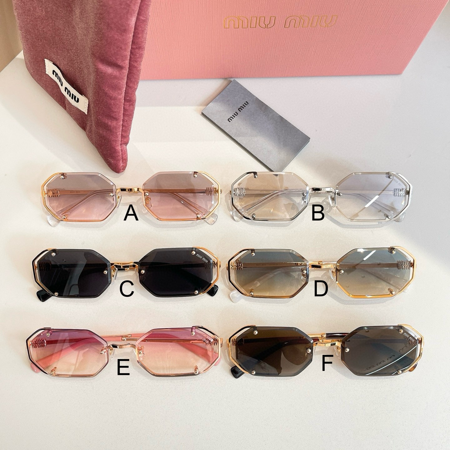 미우 미우 MIU MIU MU 172AV 55口20-142