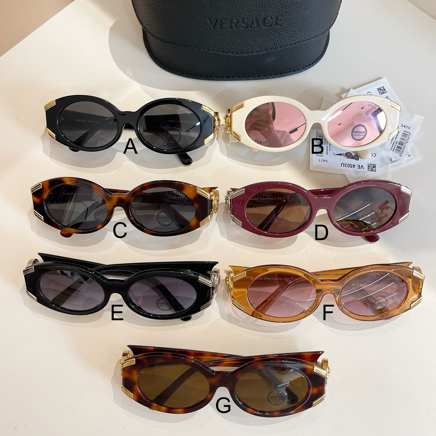 베르사체 Versace VE4503U 52口18-145