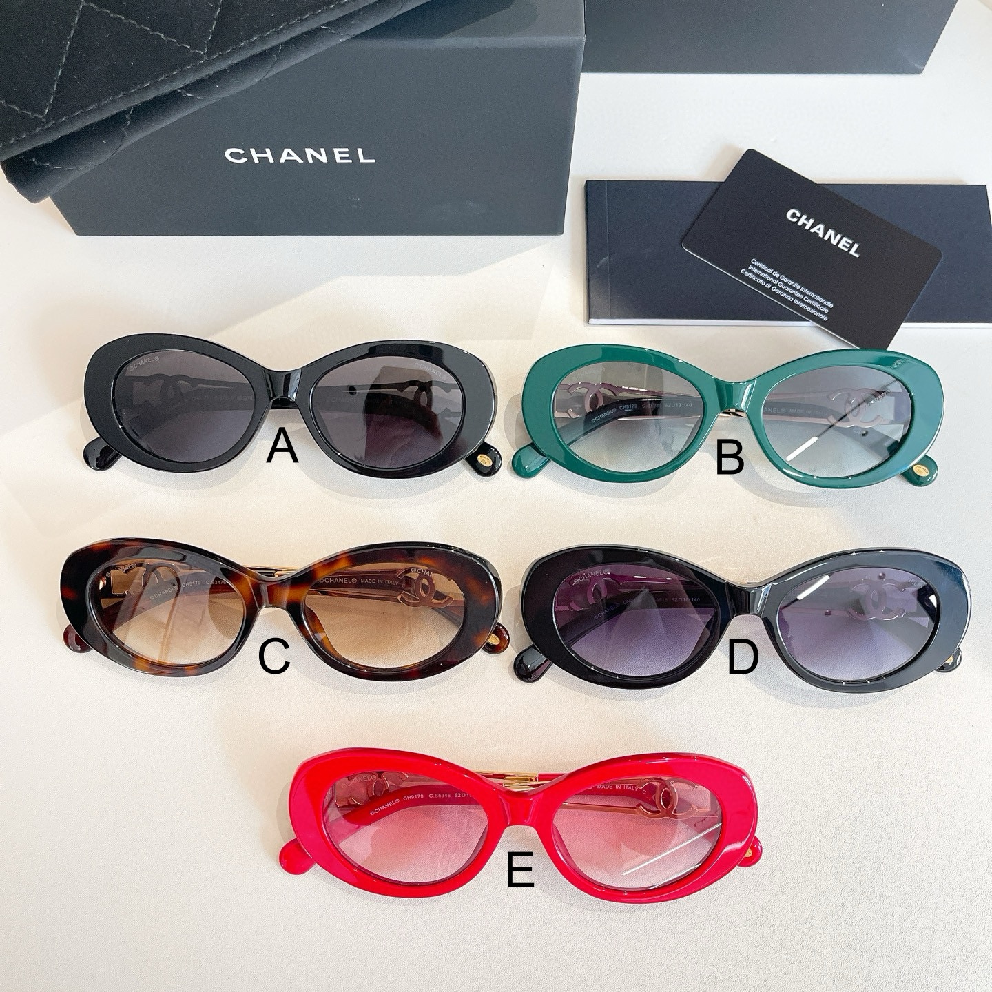 샤넬 Chanel CH9179 52口19-140