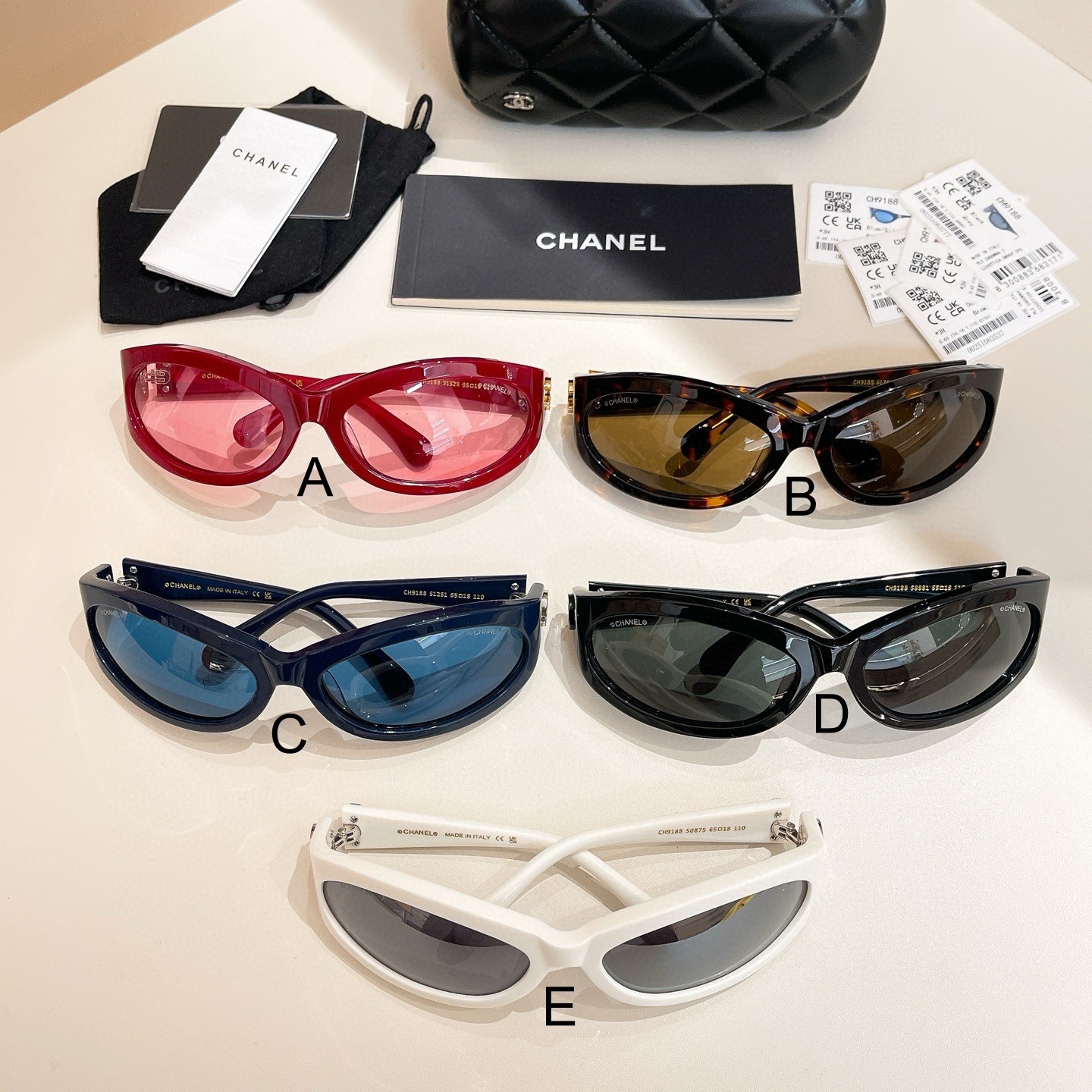 샤넬 Chanel CH9188 65口18-110