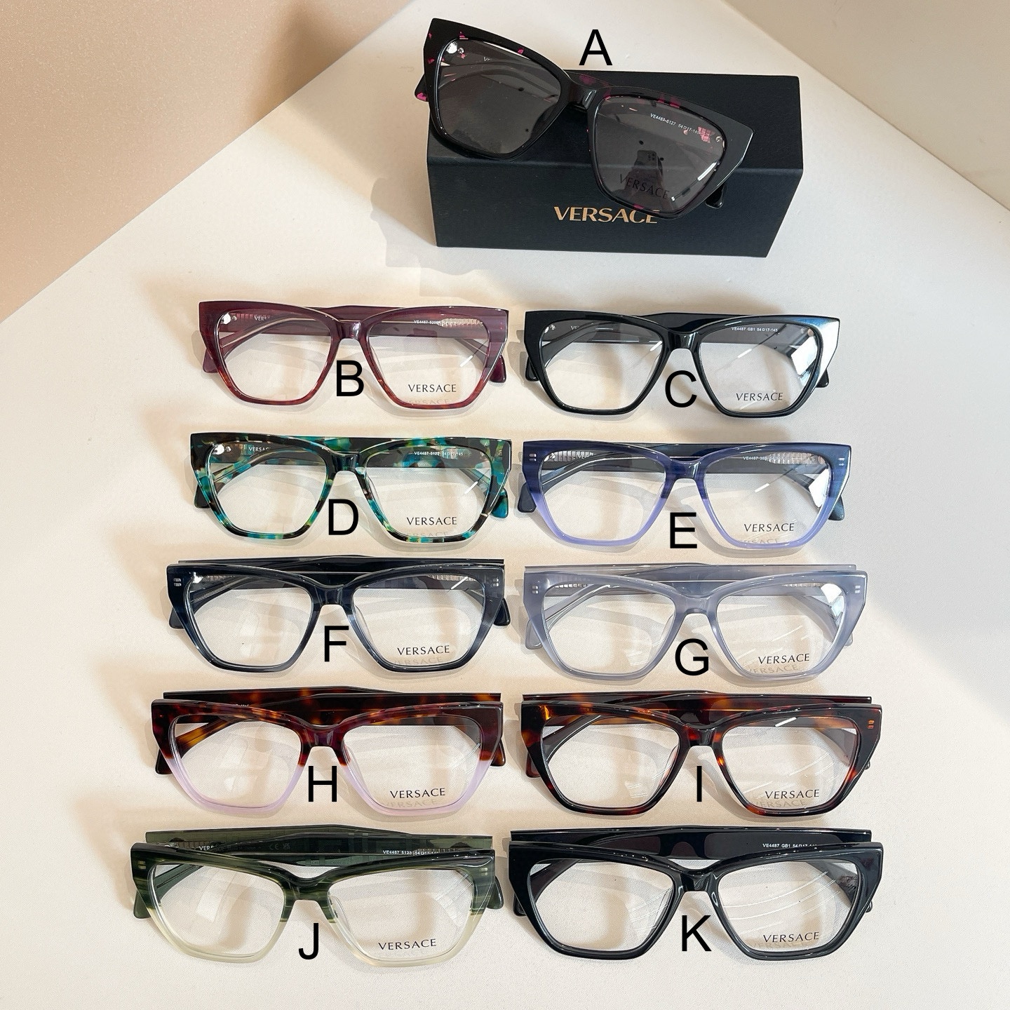 베르사체 Versace VE4487 54口17-145