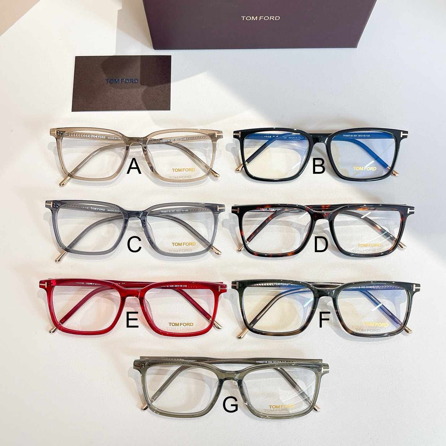 톰포드 Tom Ford TF5607 55口16-145