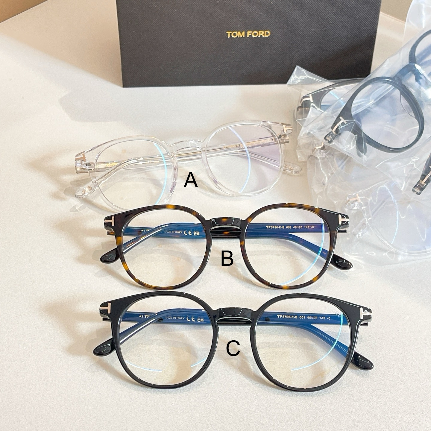 톰포드 Tom Ford TF5796-K-B 49口20-145