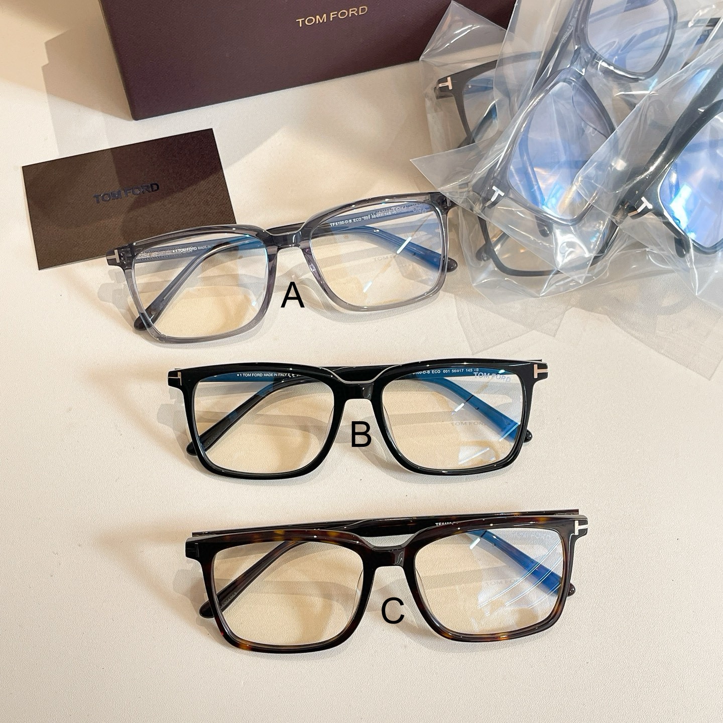 톰포드 Tom Ford TF6100-D-B 56口17-145