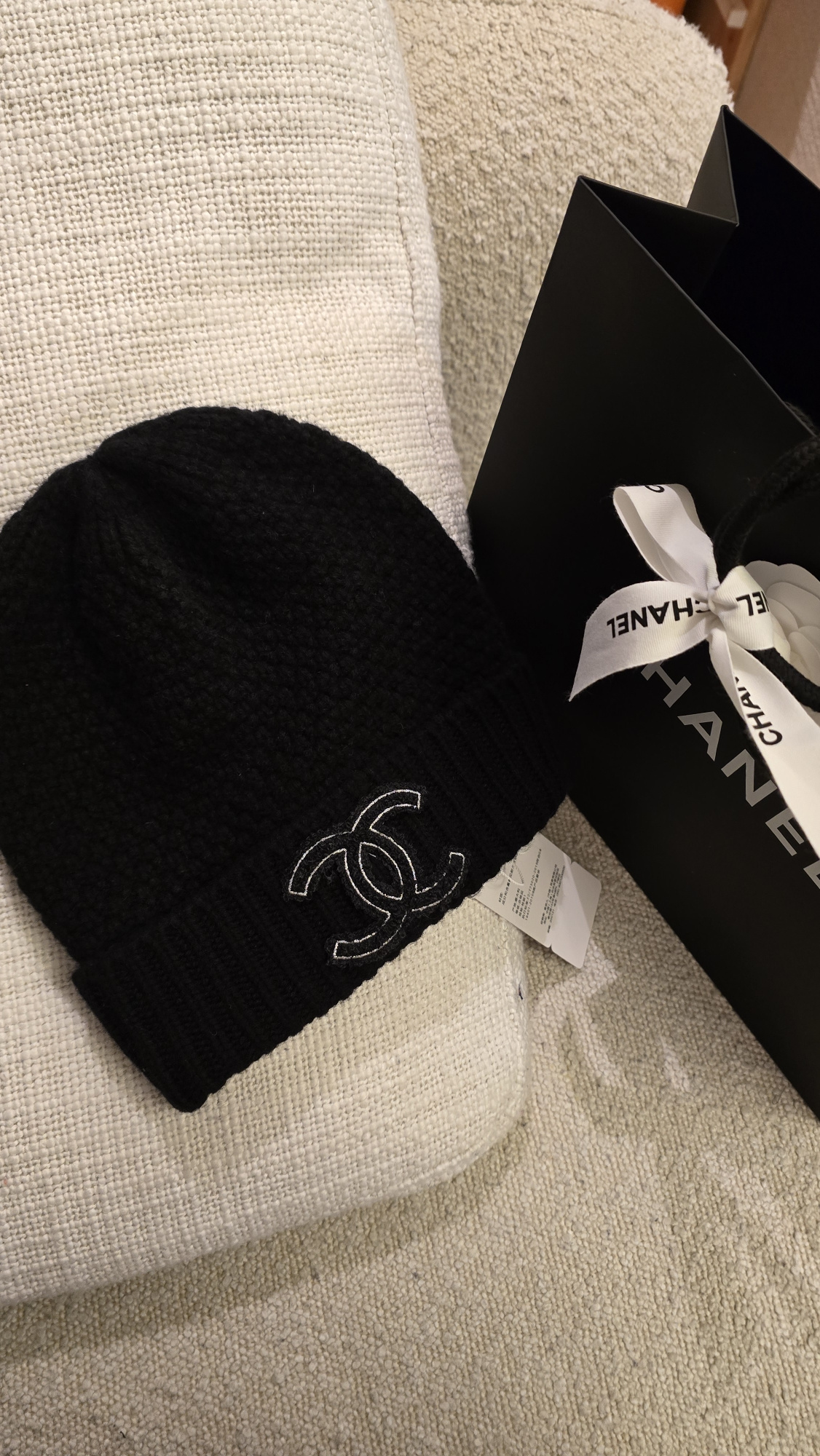 샤넬 Chanel 비니 Black