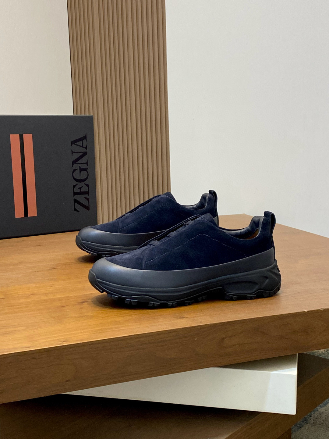 제냐 Zegna Triple StitchTM 스니커즈